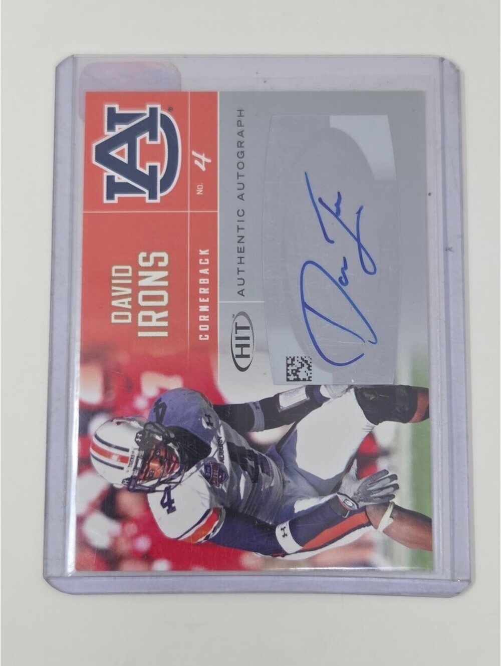 2007 SAGE Hit - Autographs David Irons #A54 Silver (AU, RC)